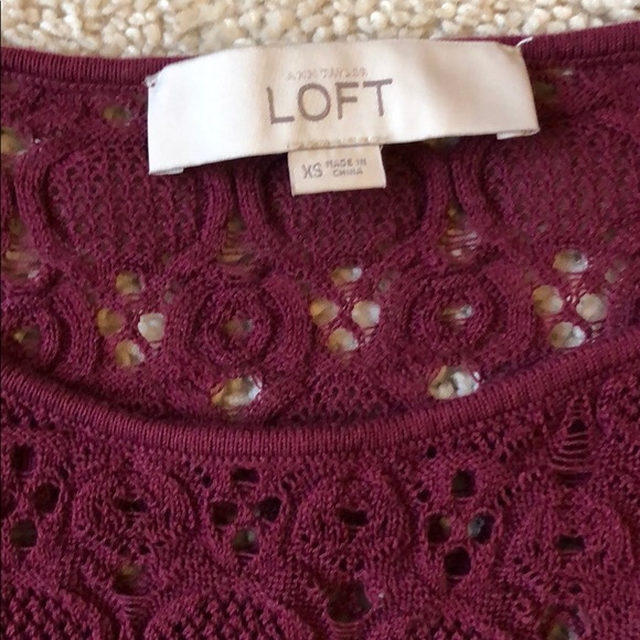 Loft crochet top - Picture 3 of 4